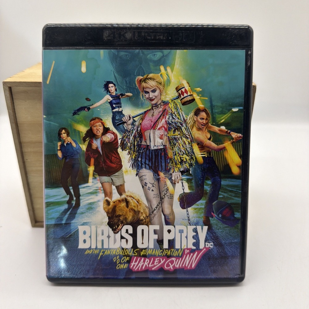 Birds of Prey Harley Quinn 4K Ultra HD Blu-ray 2020 Margot Robbie DC Movie
